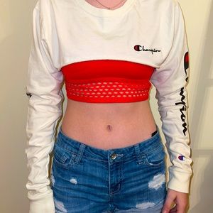 Champion Super Cropped Long Sleeve